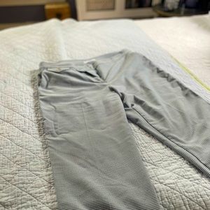 Womens Loft pants.  Blue check.  Size 14